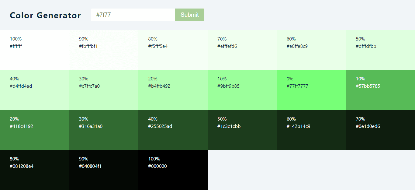 Color Generator